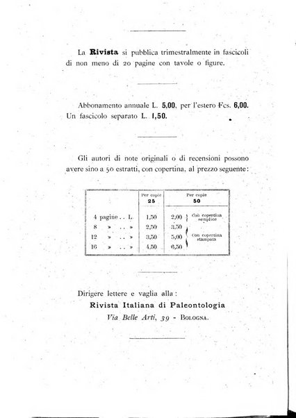 Rivista italiana di paleontologia