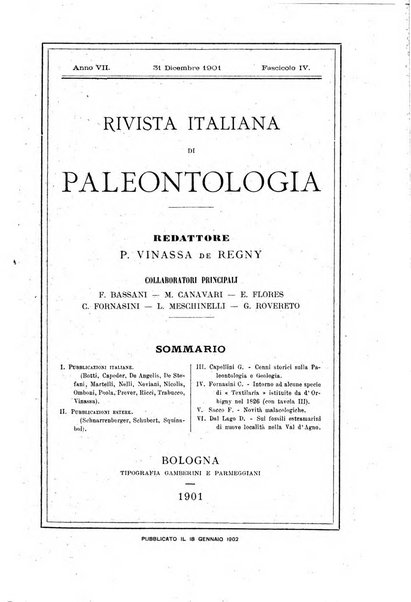 Rivista italiana di paleontologia