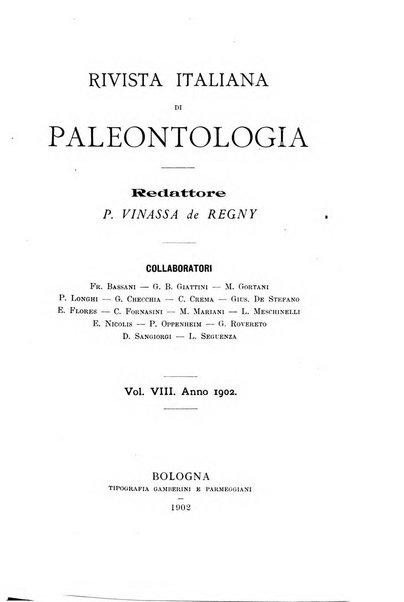 Rivista italiana di paleontologia