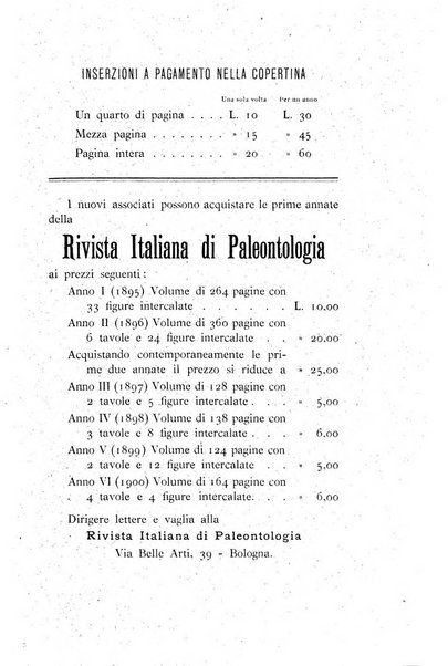 Rivista italiana di paleontologia