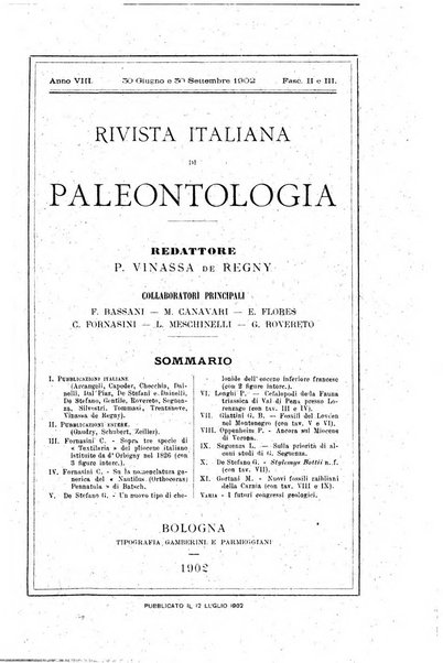 Rivista italiana di paleontologia