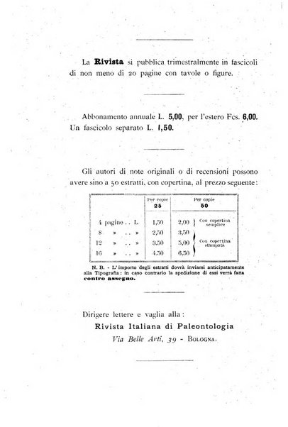 Rivista italiana di paleontologia