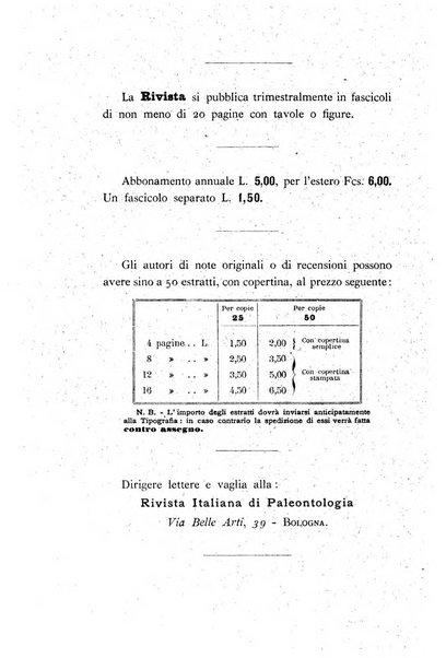 Rivista italiana di paleontologia