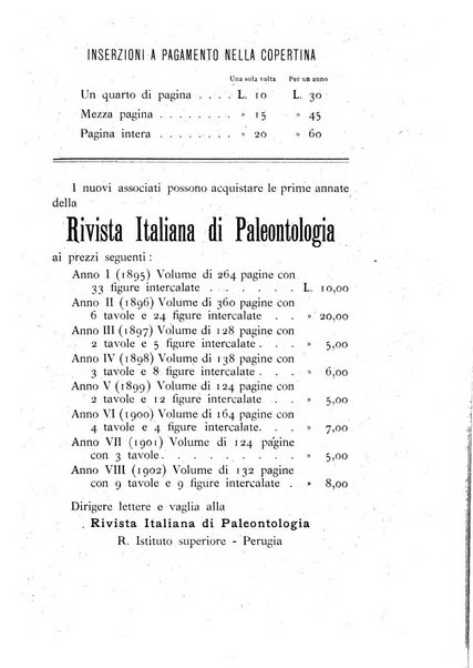 Rivista italiana di paleontologia