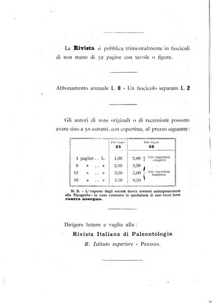 Rivista italiana di paleontologia