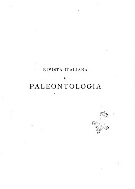 Rivista italiana di paleontologia