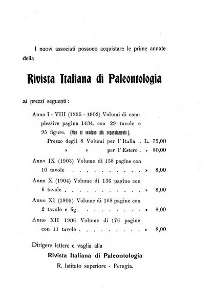 Rivista italiana di paleontologia