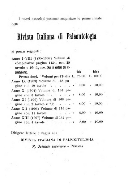 Rivista italiana di paleontologia