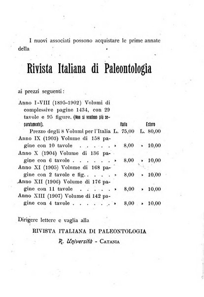 Rivista italiana di paleontologia