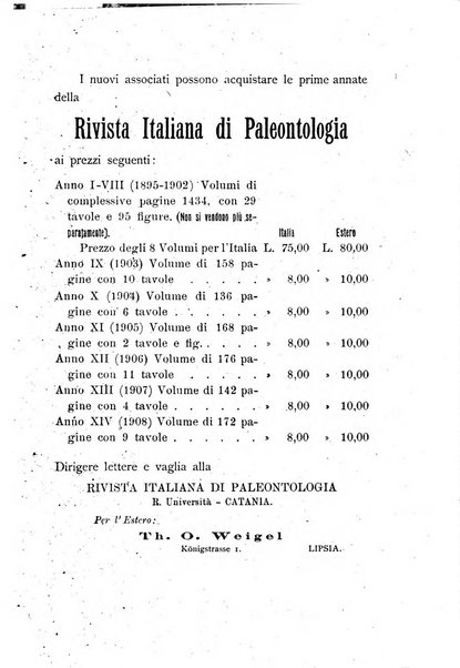 Rivista italiana di paleontologia