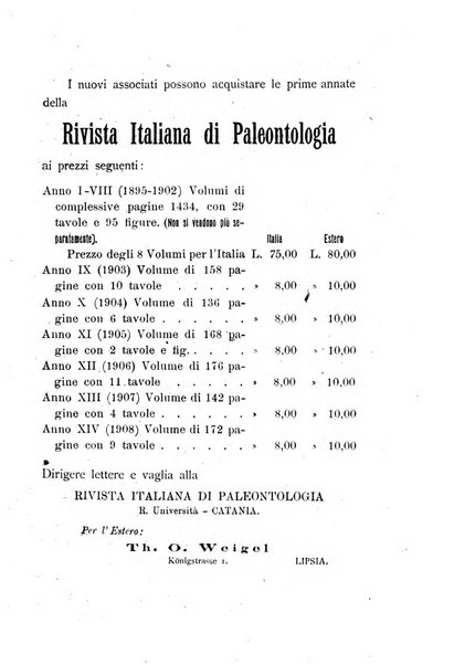 Rivista italiana di paleontologia