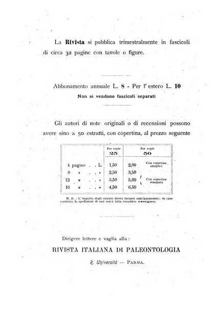 Rivista italiana di paleontologia