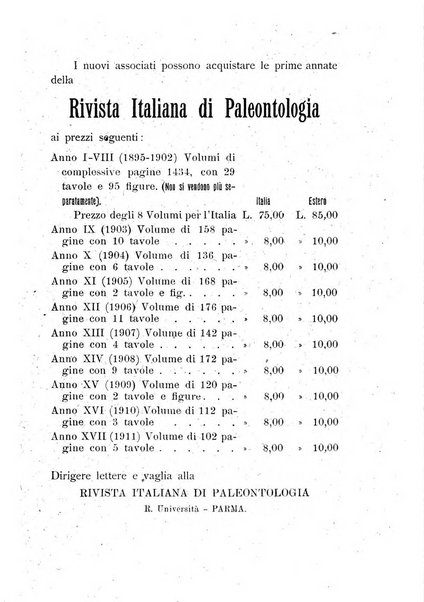 Rivista italiana di paleontologia