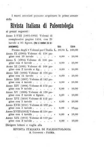 Rivista italiana di paleontologia