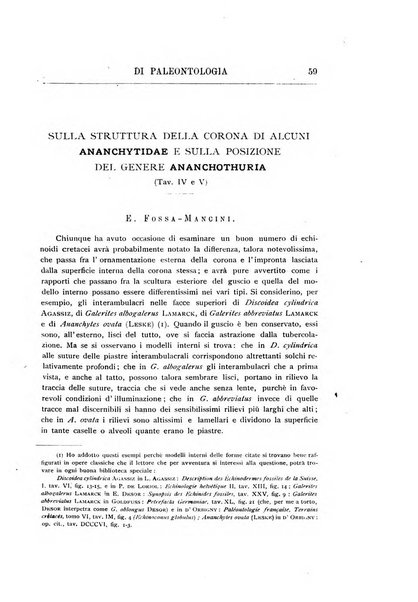 Rivista italiana di paleontologia