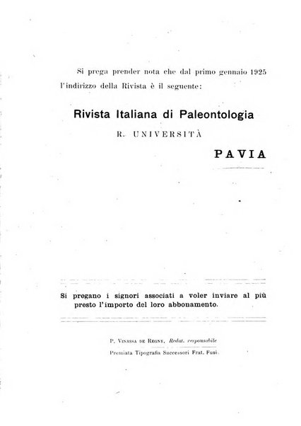 Rivista italiana di paleontologia