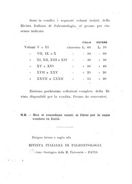 Rivista italiana di paleontologia