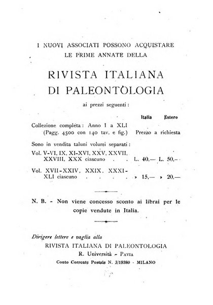 Rivista italiana di paleontologia