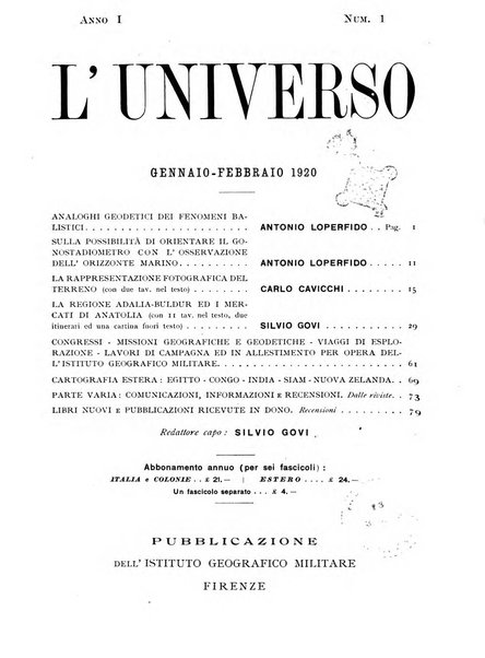 L'universo rivista mensile