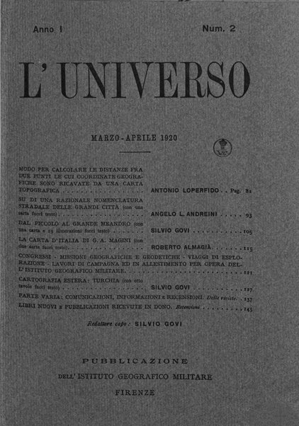 L'universo rivista mensile