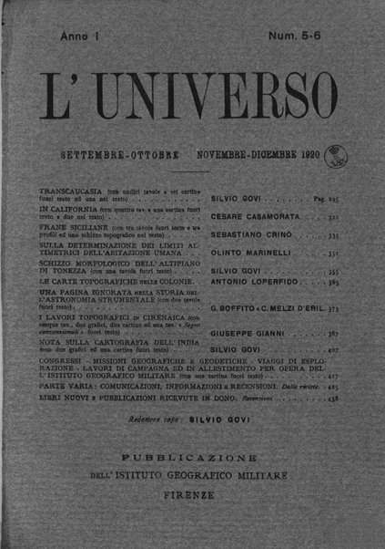 L'universo rivista mensile