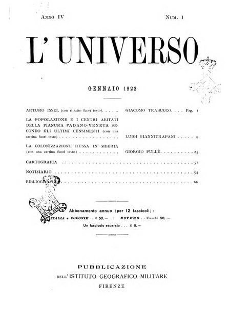 L'universo rivista mensile