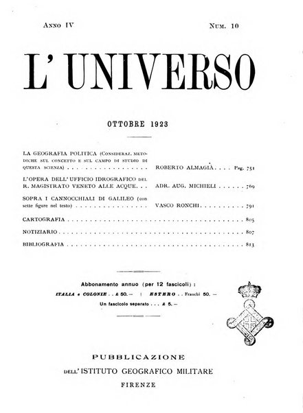 L'universo rivista mensile