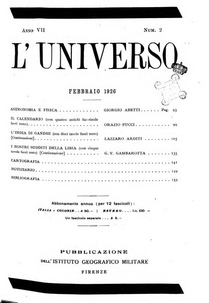 L'universo rivista mensile