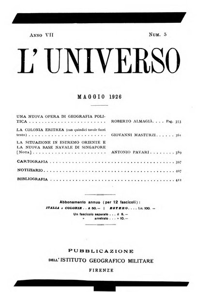 L'universo rivista mensile