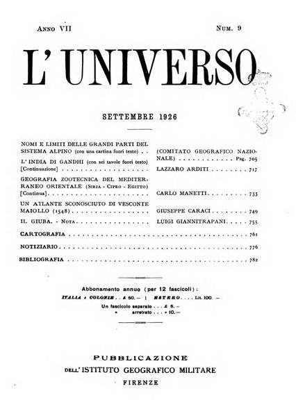 L'universo rivista mensile