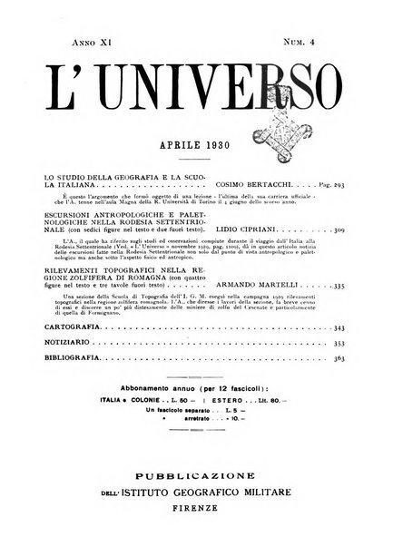 L'universo rivista mensile