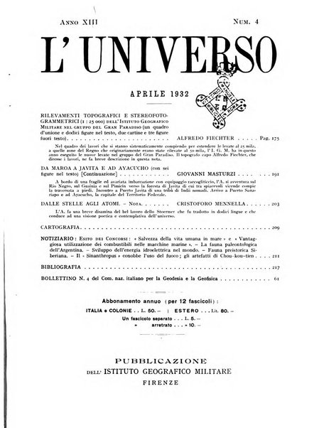 L'universo rivista mensile