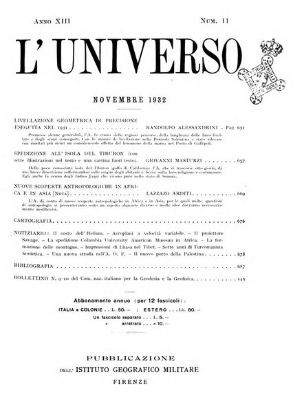 L'universo rivista mensile