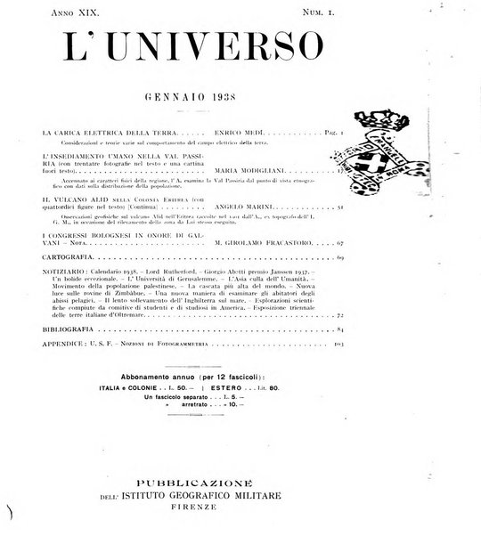 L'universo rivista mensile