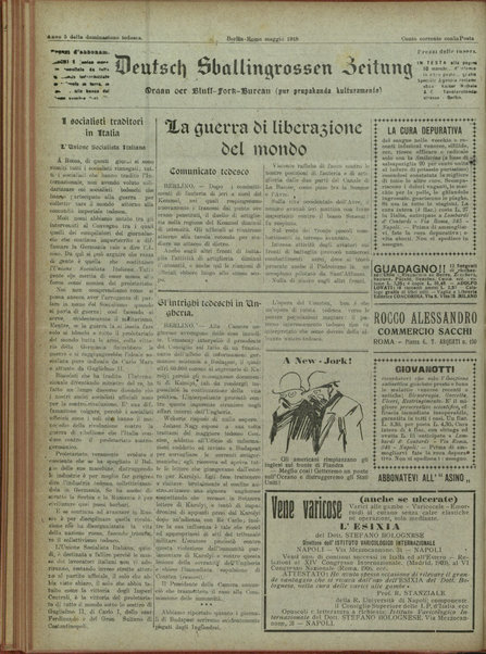 L' asino : settimanale illustrato