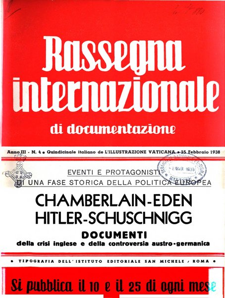 Rassegna internazionale di documentazione