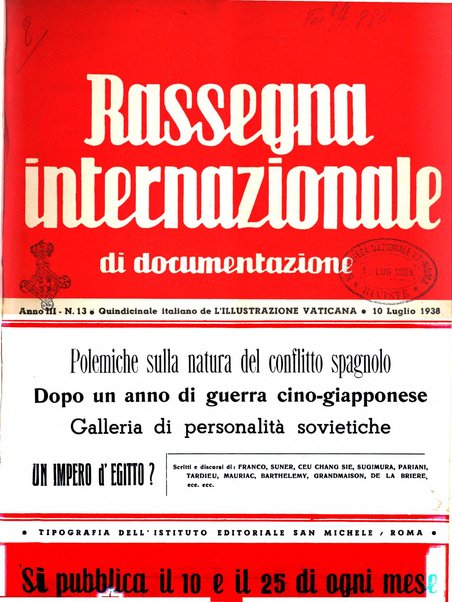 Rassegna internazionale di documentazione