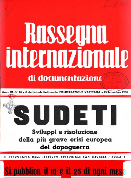 Rassegna internazionale di documentazione