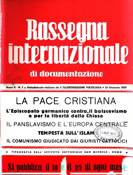 Rassegna internazionale di documentazione