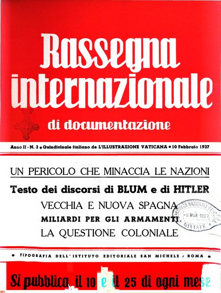 Rassegna internazionale di documentazione