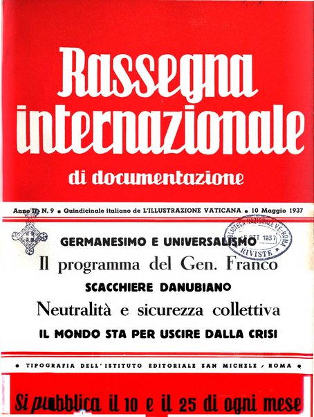 Rassegna internazionale di documentazione