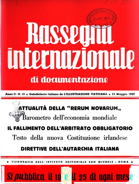 Rassegna internazionale di documentazione