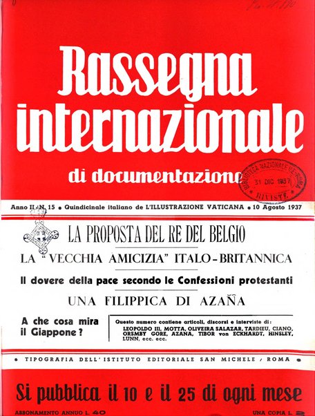 Rassegna internazionale di documentazione