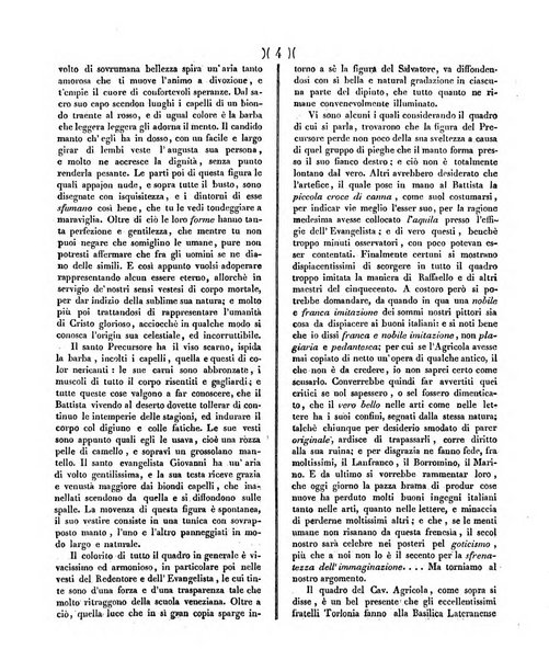 La pallade giornale di belle arti