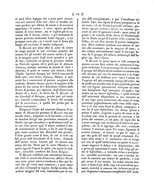 La pallade giornale di belle arti