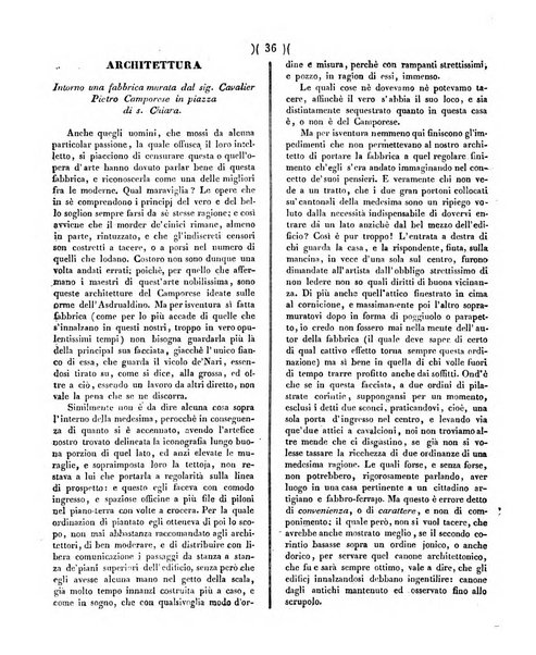 La pallade giornale di belle arti