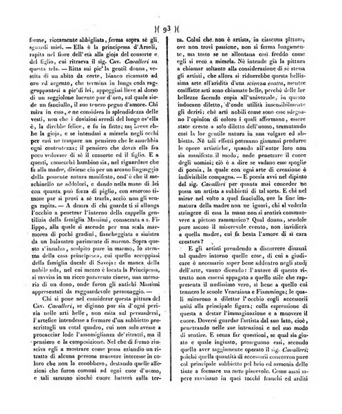 La pallade giornale di belle arti