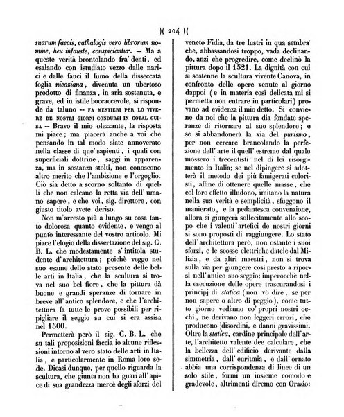 La pallade giornale di belle arti