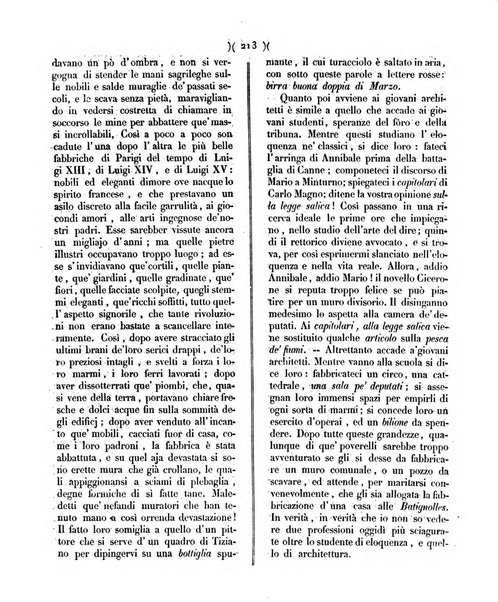 La pallade giornale di belle arti