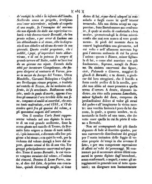 La pallade giornale di belle arti